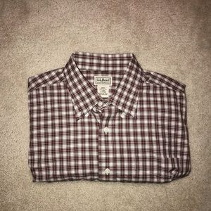L.L. Bean Flannel Size Large
